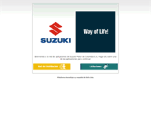 Tablet Screenshot of family.suzuki.com.co