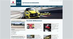 Desktop Screenshot of lagerhaus-zwettl.suzuki.at