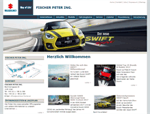 Tablet Screenshot of fischer.suzuki.at